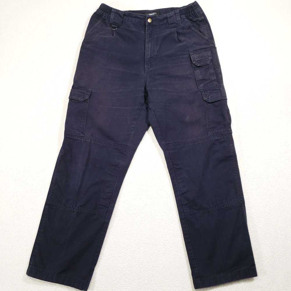 5.11 Tactical Cargo Pants Mens 32 Navy Blue ABR Pro Straight Fit 74251ABR Work